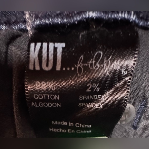 Kut from the Kloth Dark Blue Flare Jeans Women - Picture 11 of 13